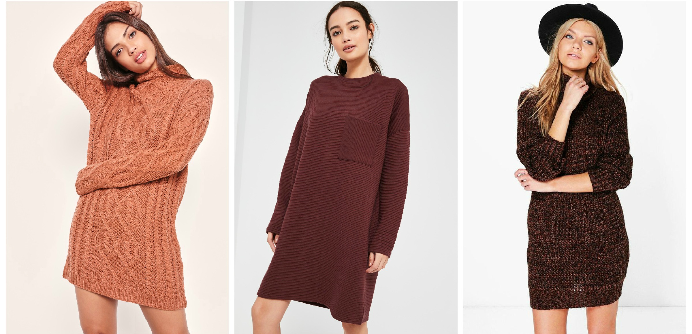 winter fashion essentials jumper dress